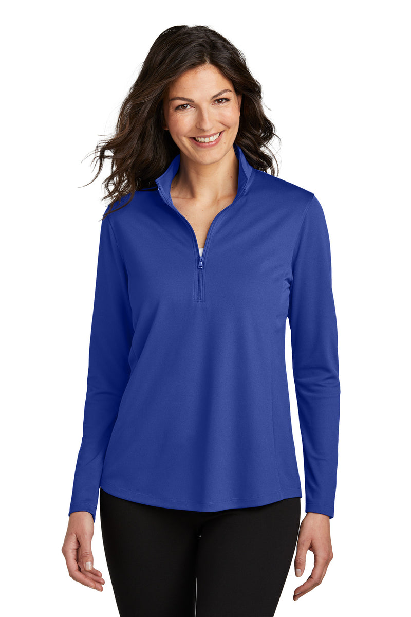 Port Authority Women's Dry Zone UV Micro-Mesh 1/4-Zip - True Royal