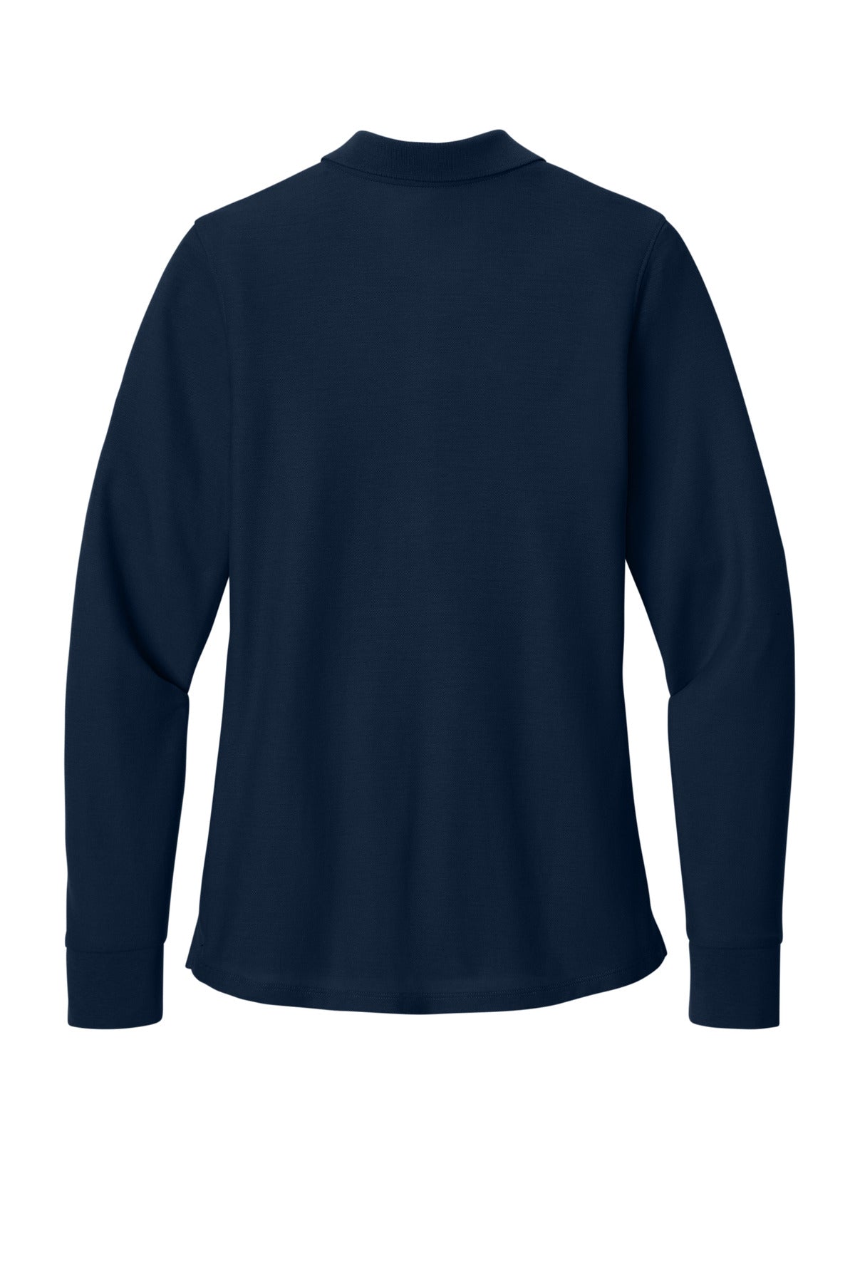 Port Authority Women's Wearever Signature Pique Long Sleeve Polo - River Blue Navy
