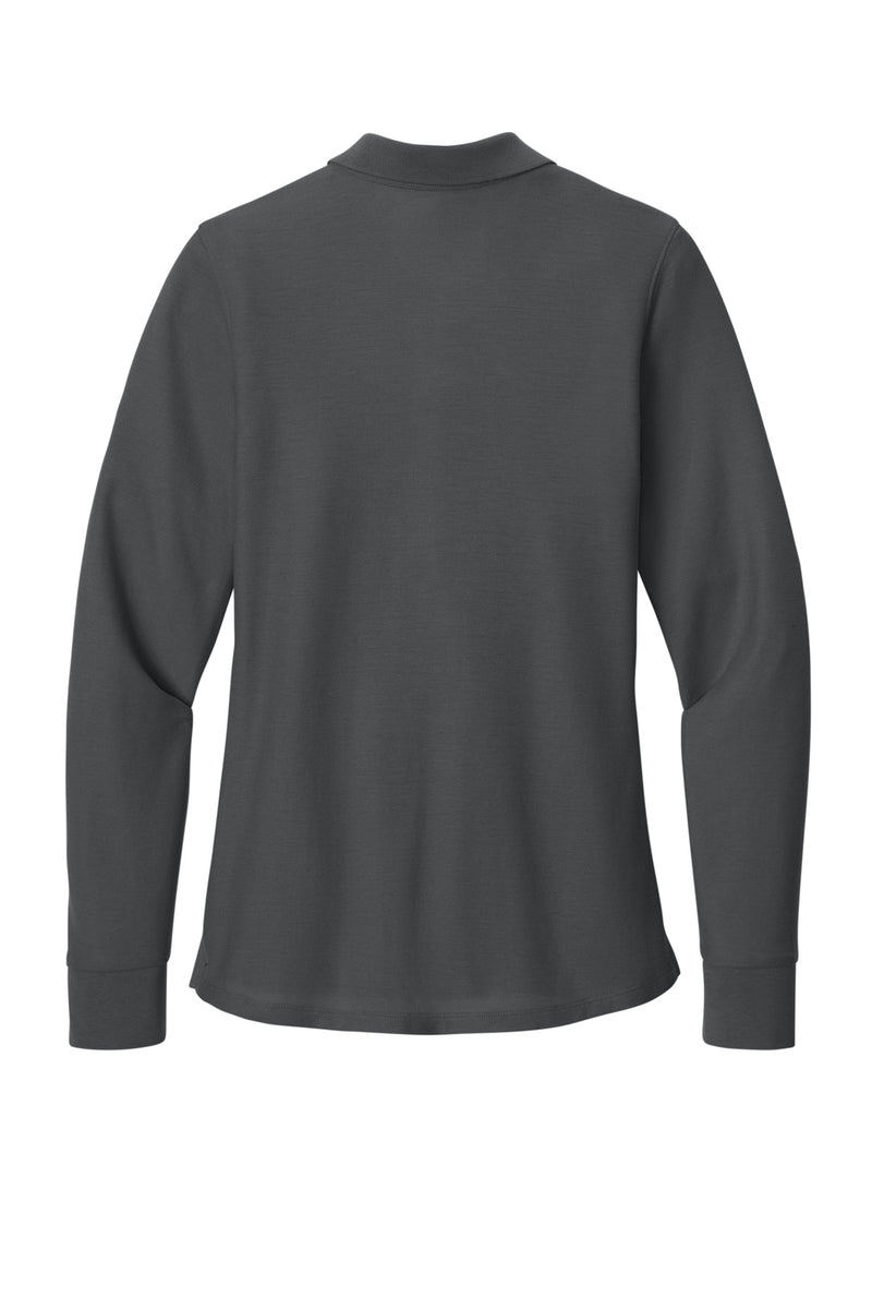 Port Authority Women's Wearever Signature Pique Long Sleeve Polo - Storm Grey