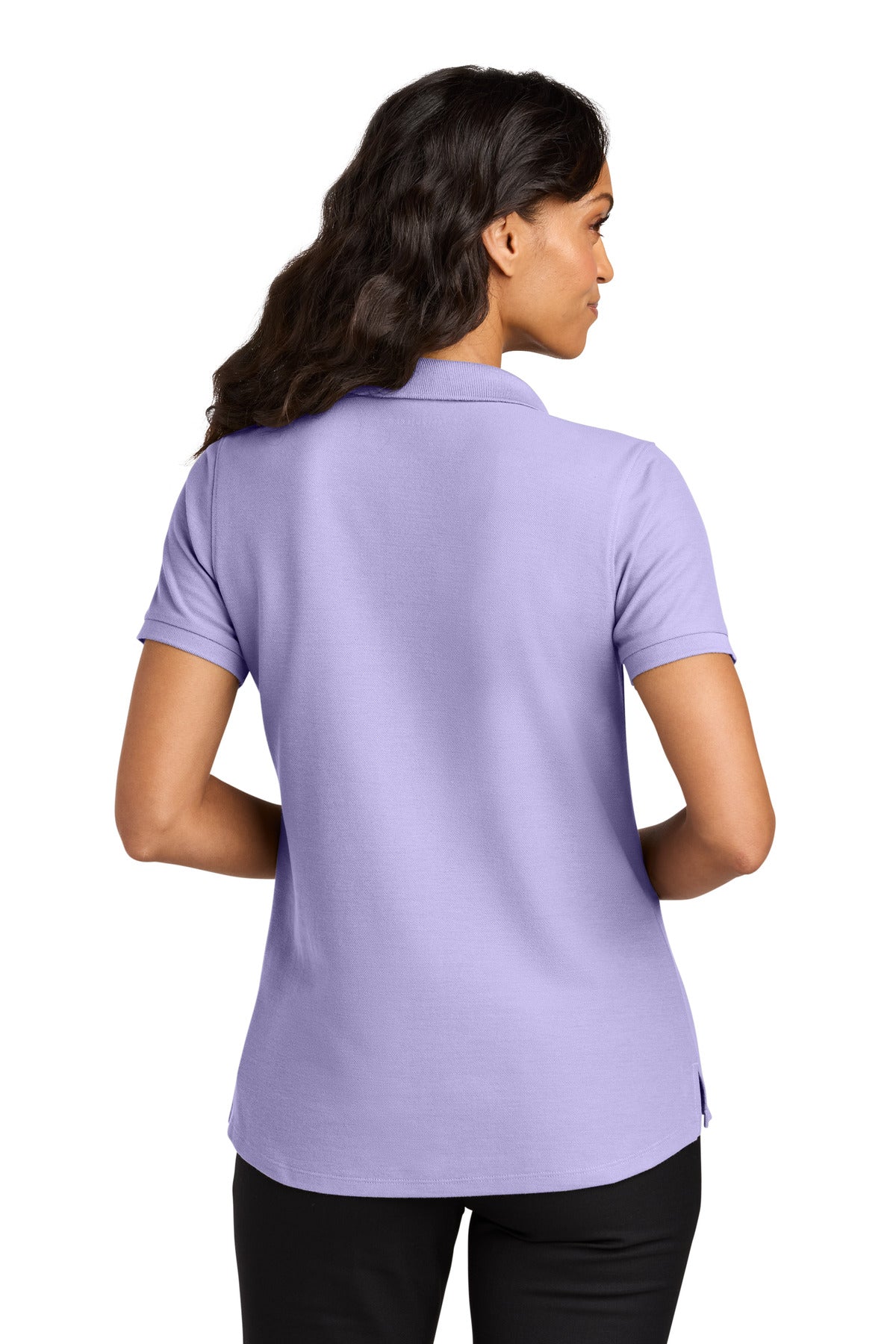 Port Authority Women's Wearever Signature Pique Polo - Bright Lavender