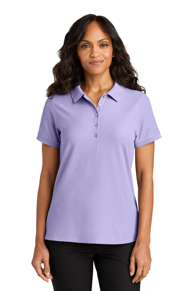 Port Authority Women's Wearever Signature Pique Polo - Bright Lavender