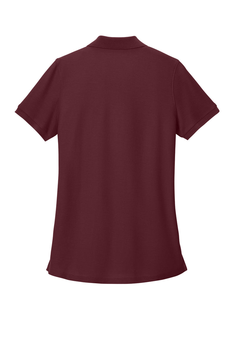 Port Authority Women's Wearever Signature Pique Polo - Burgundy