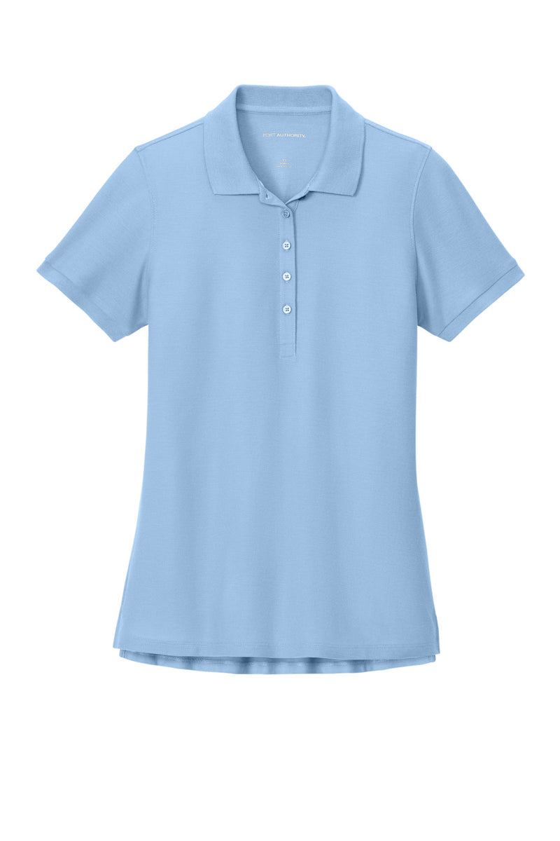 Port Authority Women's Wearever Signature Pique Polo - Cloud Blue