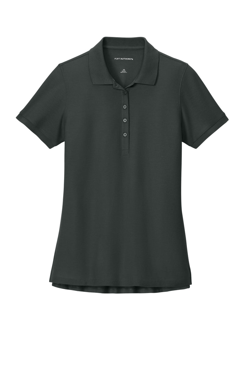 Port Authority Women's Wearever Signature Pique Polo - Grey Smoke