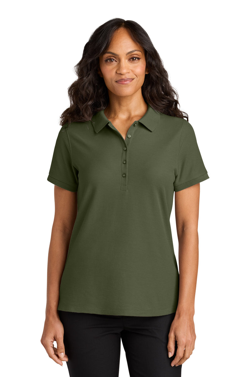 Port Authority Women's Wearever Signature Pique Polo - Olive Drab Green