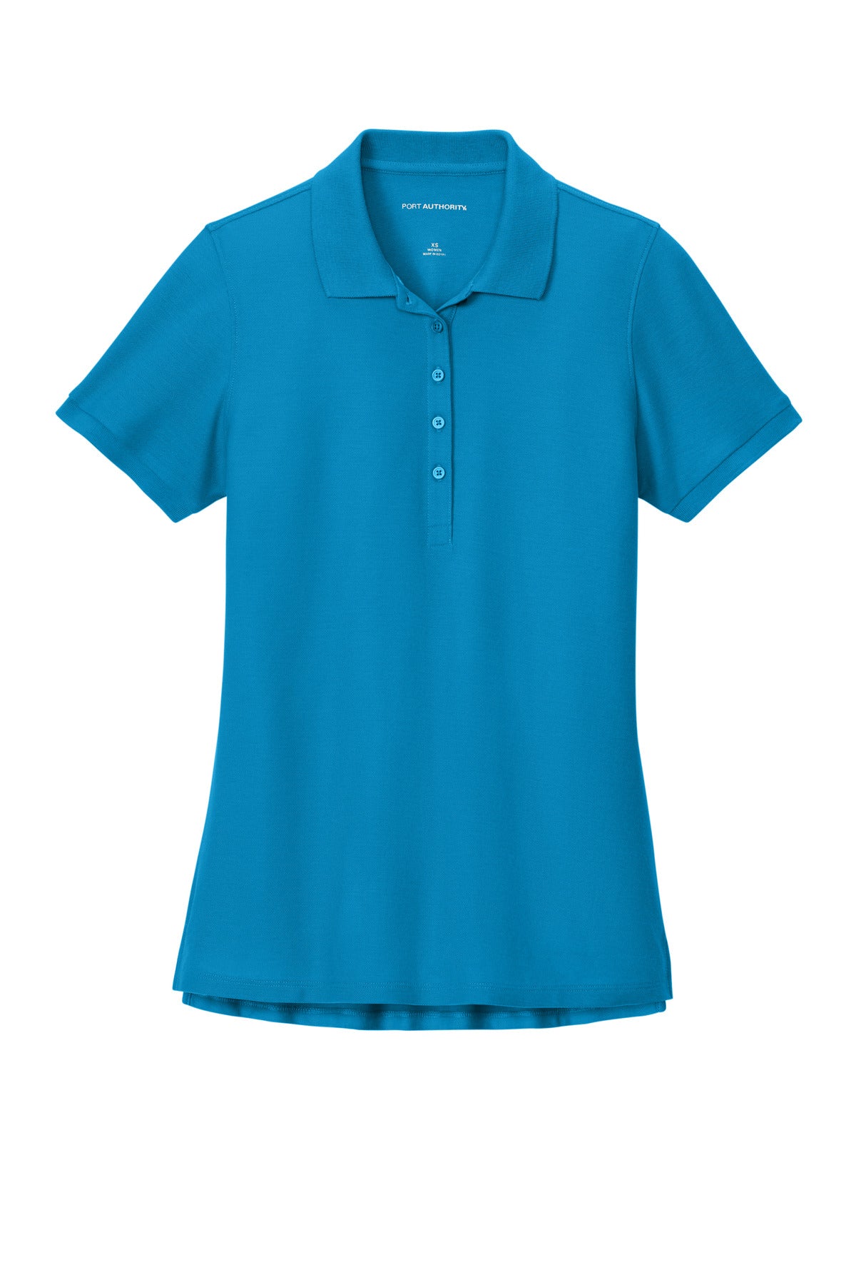 Port Authority Women's Wearever Signature Pique Polo - Parcel Blue