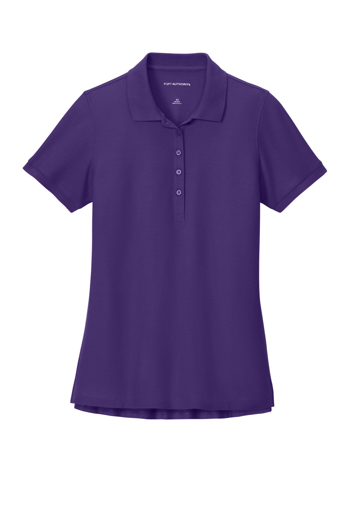 Port Authority Women's Wearever Signature Pique Polo - Prism Purple
