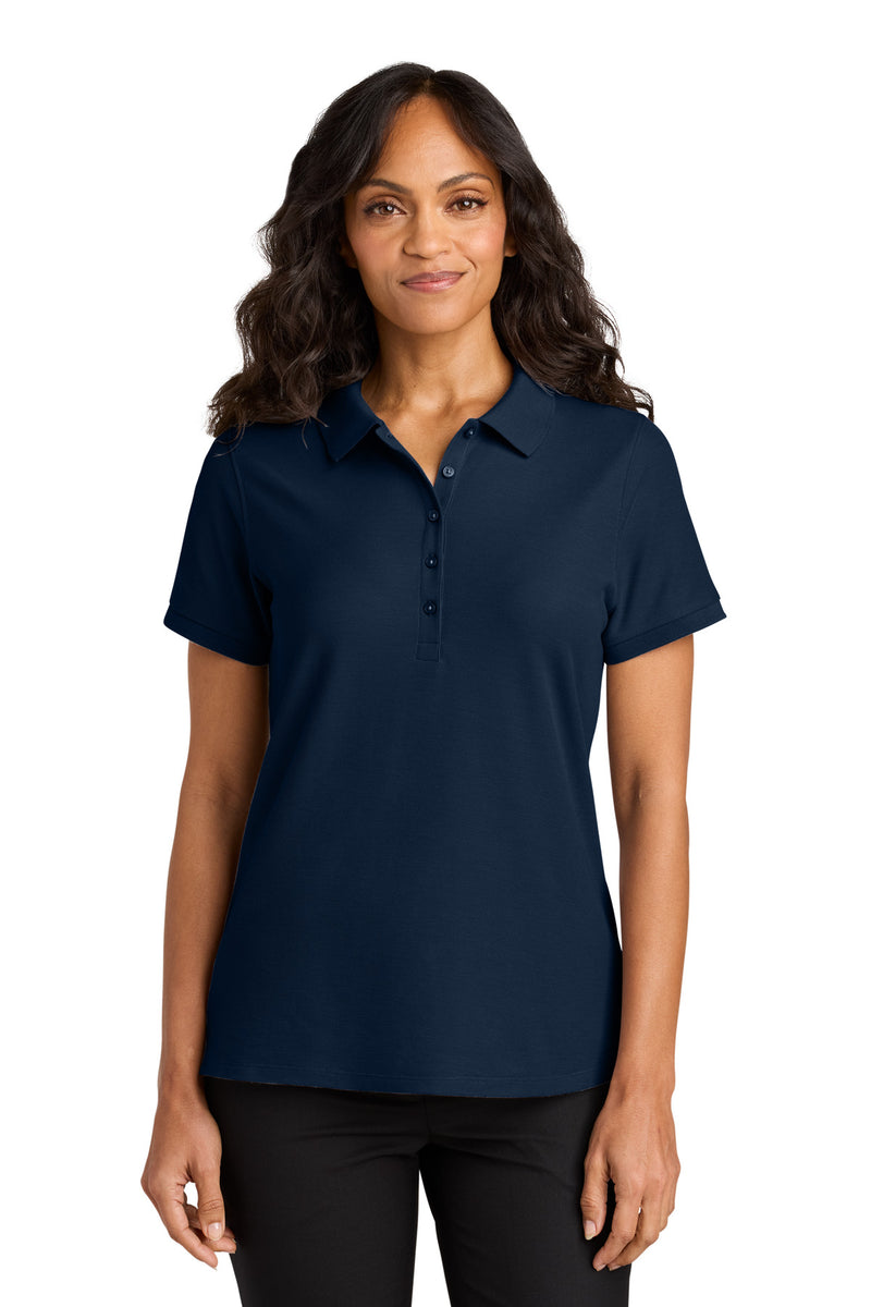 Port Authority Women's Wearever Signature Pique Polo - River Blue Navy