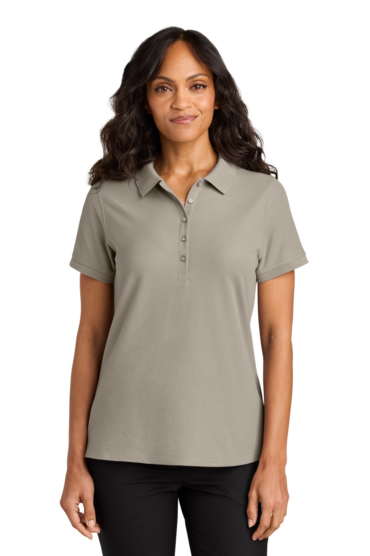Port Authority Women's Wearever Signature Pique Polo - Sahara