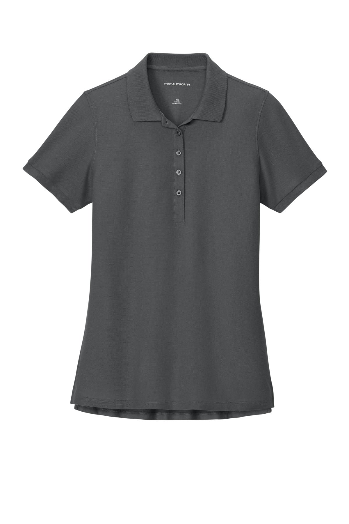 Port Authority Women's Wearever Signature Pique Polo - Storm Grey