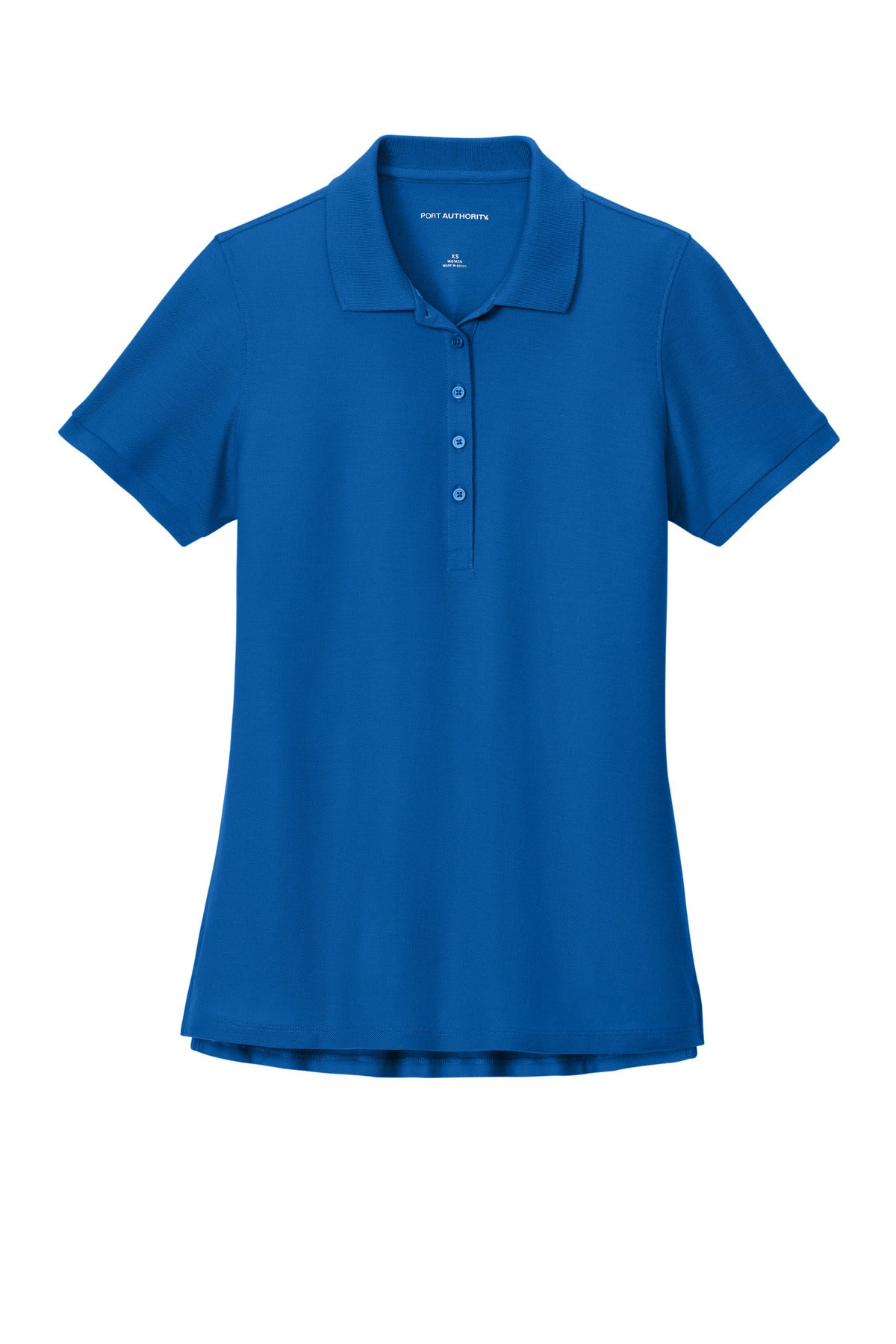 Port Authority Women's Wearever Signature Pique Polo - Strong Blue