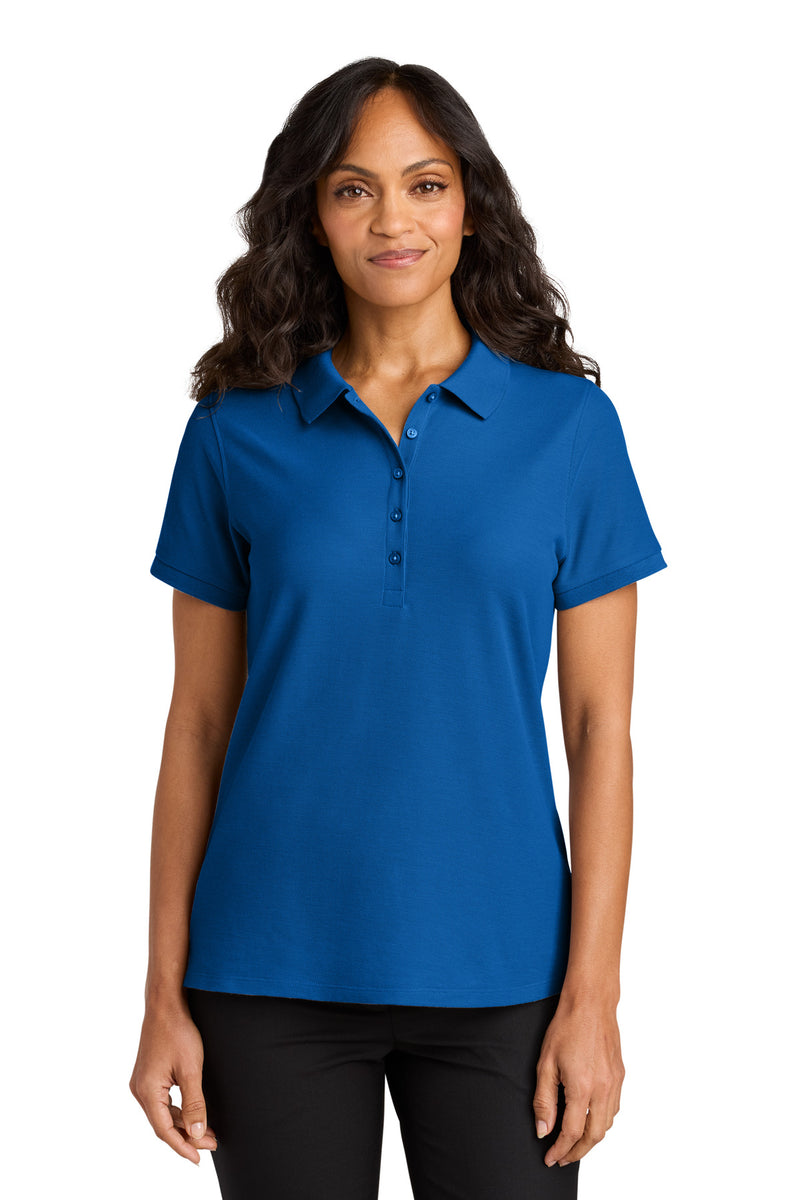 Port Authority Women's Wearever Signature Pique Polo - Strong Blue