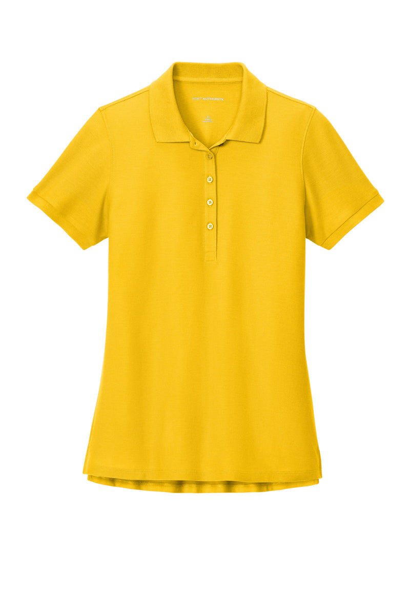 Port Authority Women's Wearever Signature Pique Polo - Sunflower Yellow
