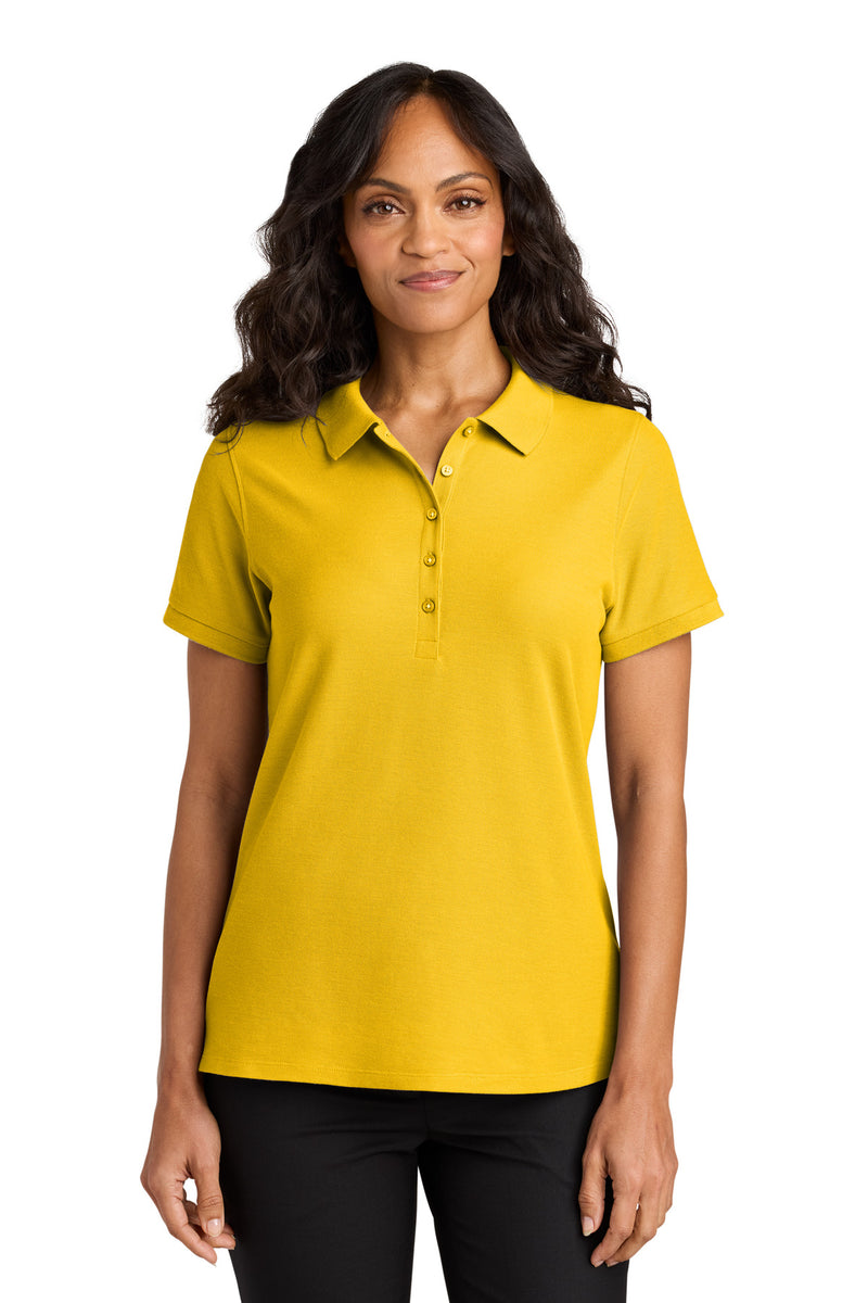Port Authority Women's Wearever Signature Pique Polo - Sunflower Yellow