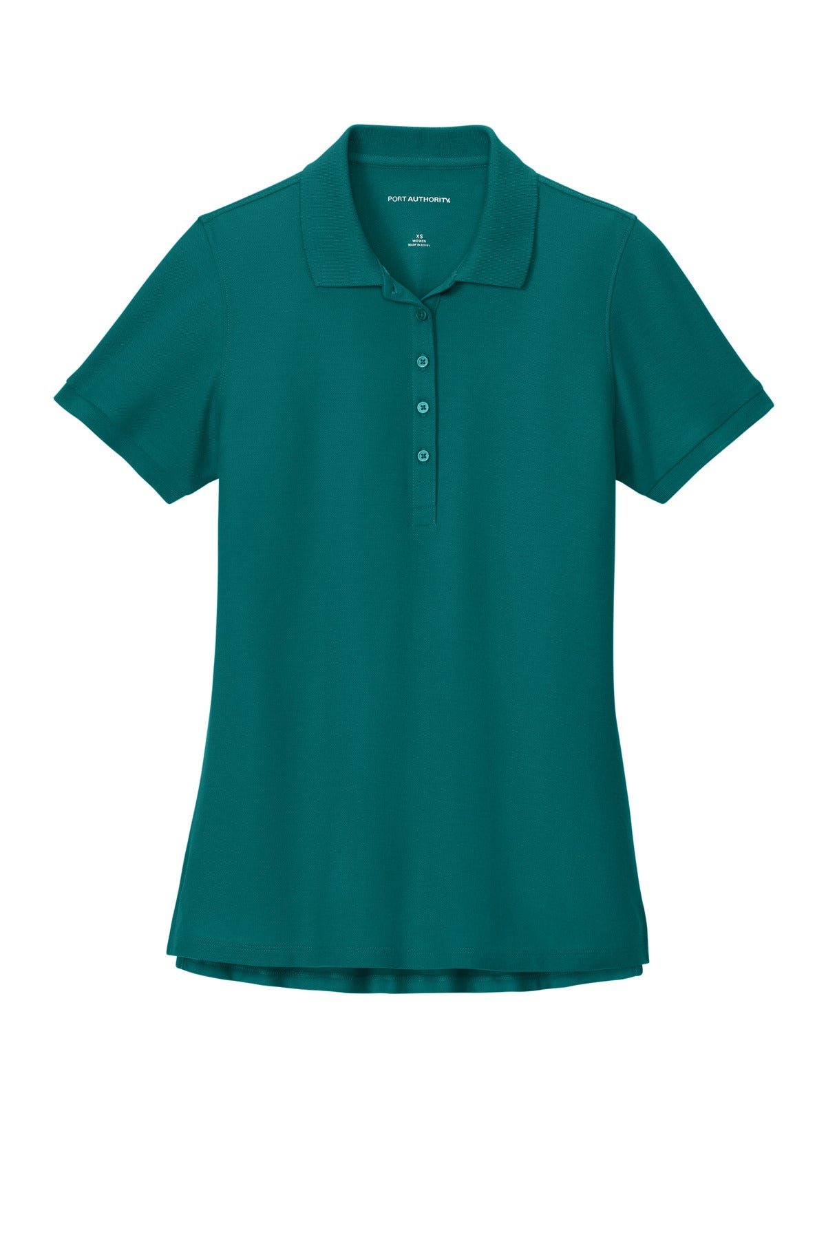 Port Authority Women's Wearever Signature Pique Polo - Teal Green