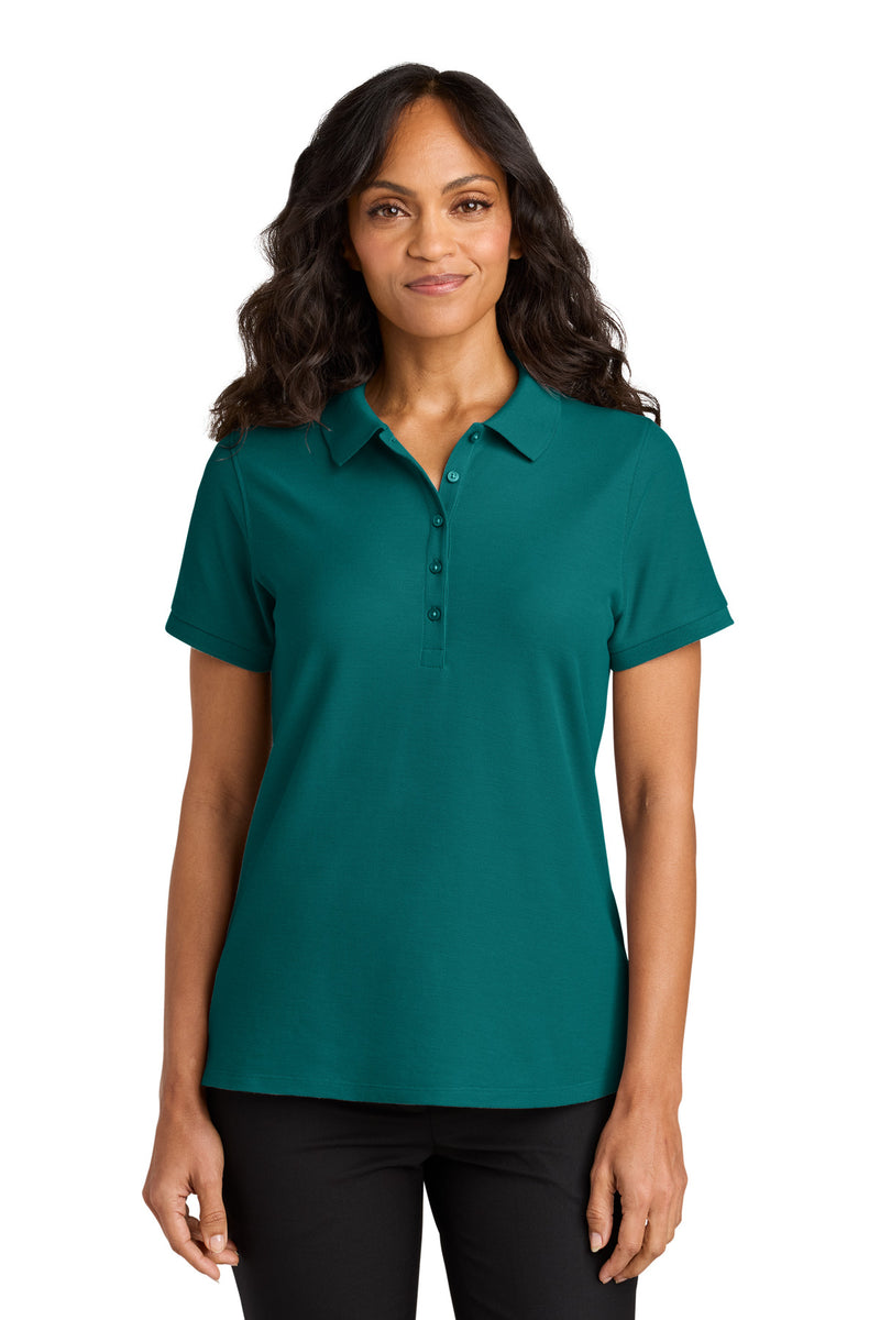 Port Authority Women's Wearever Signature Pique Polo - Teal Green