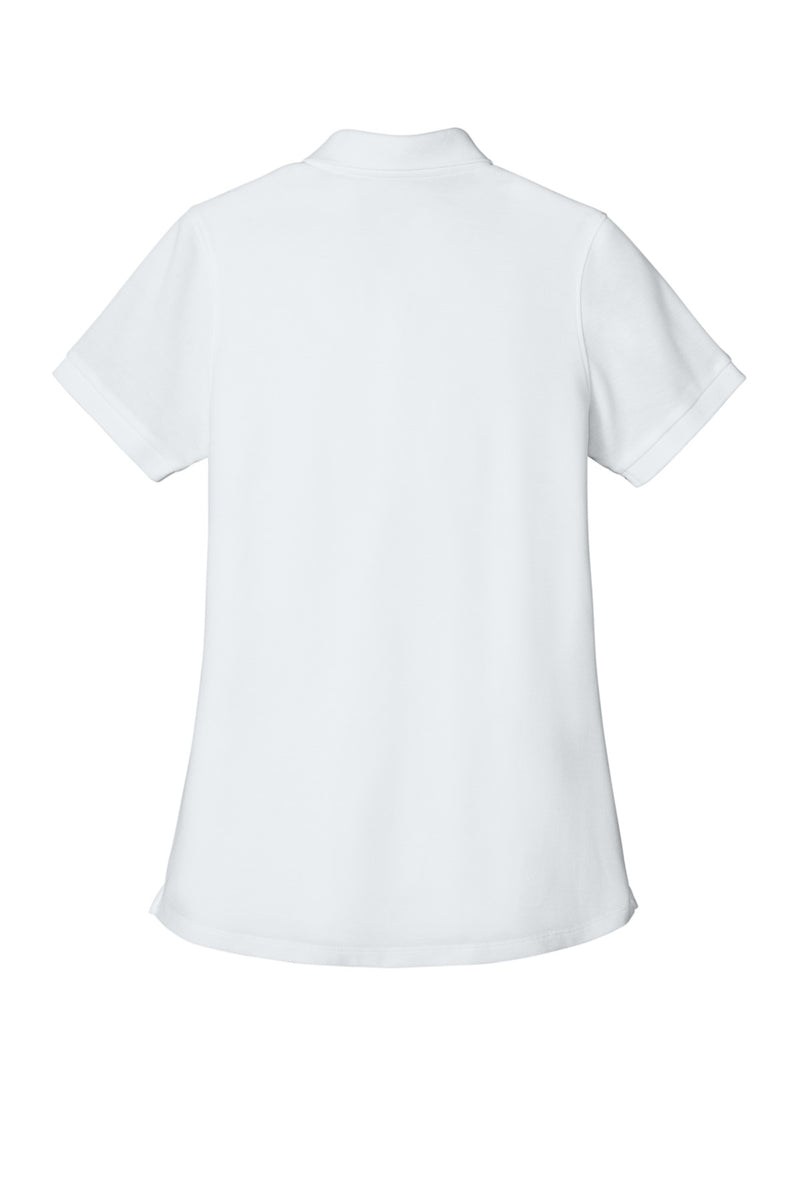 Port Authority Women's Wearever Signature Pique Polo - White