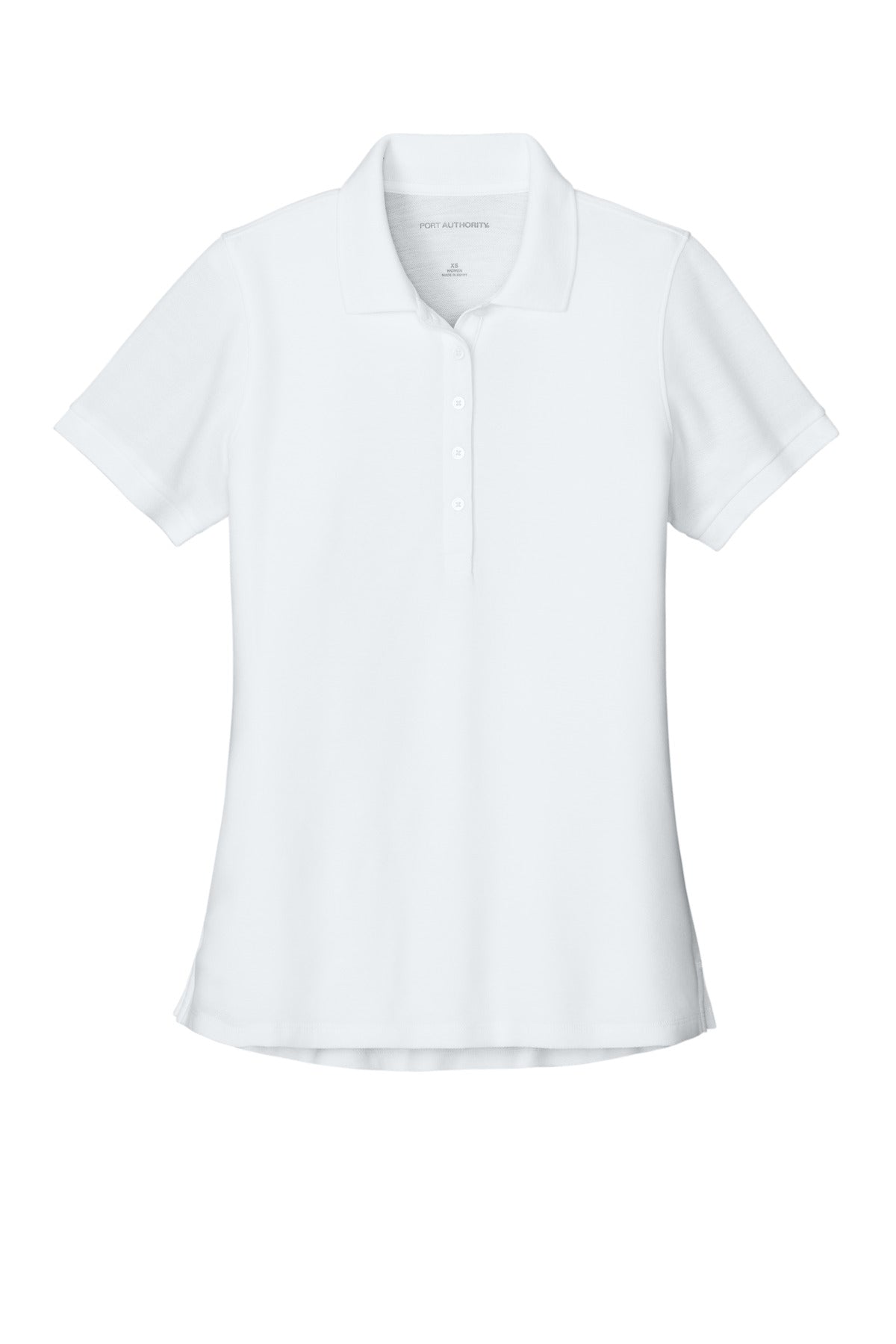Port Authority Women's Wearever Signature Pique Polo - White