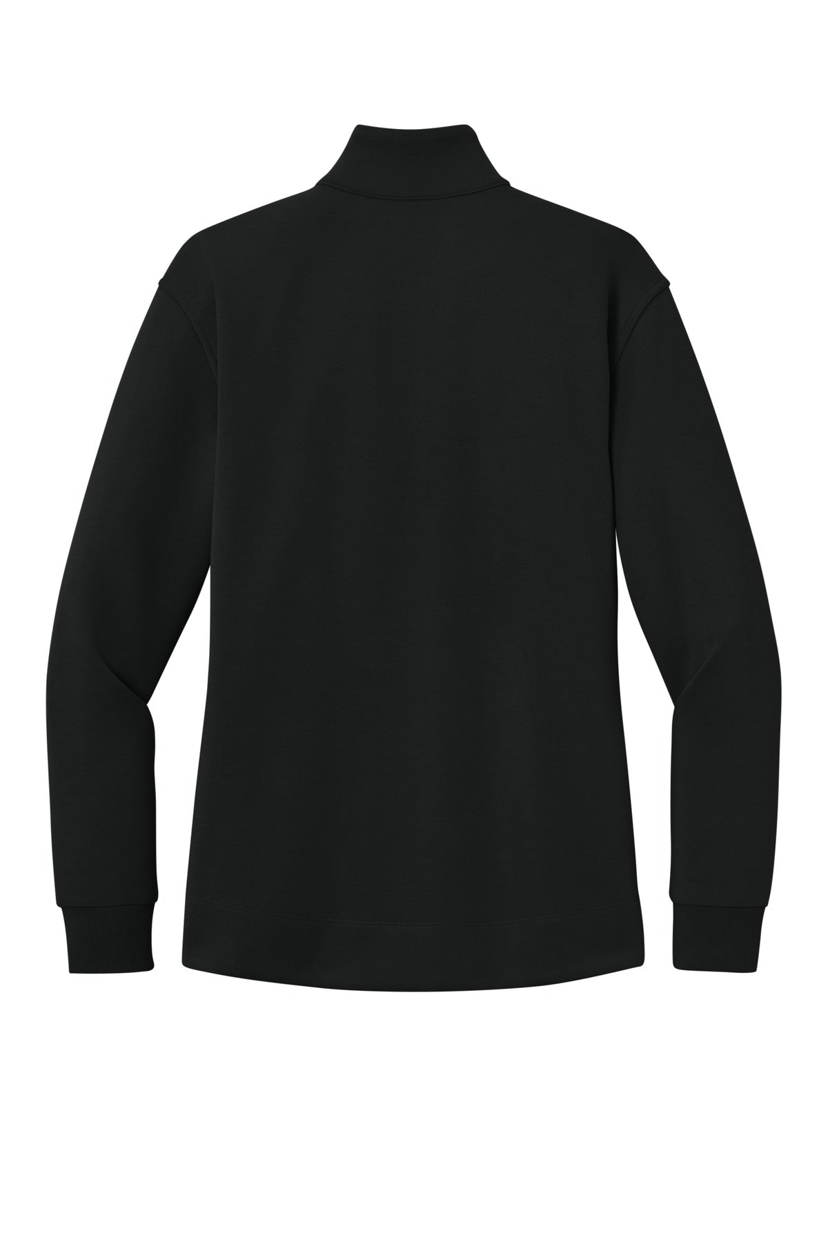 Port Authority Women's Wearever Signature Double Pique 1/4-Zip - Deep Black