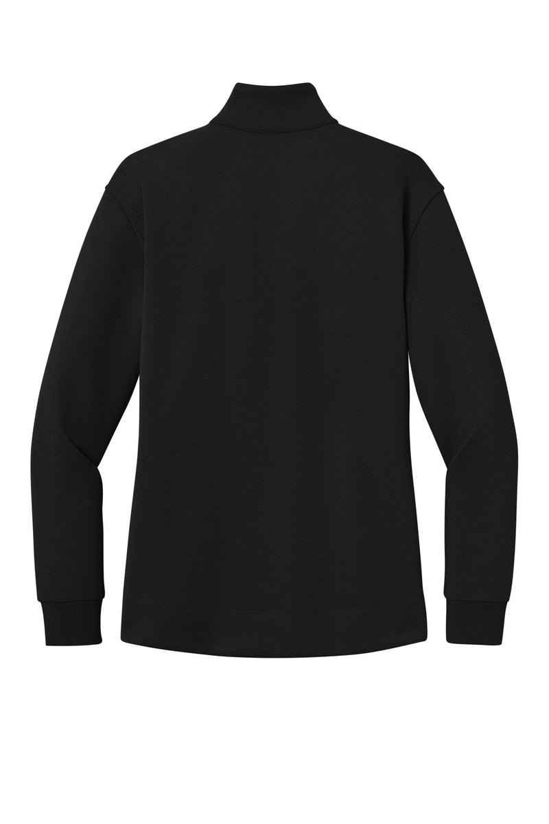 Port Authority Women's Wearever Signature Double Pique 1/4-Zip - Deep Black