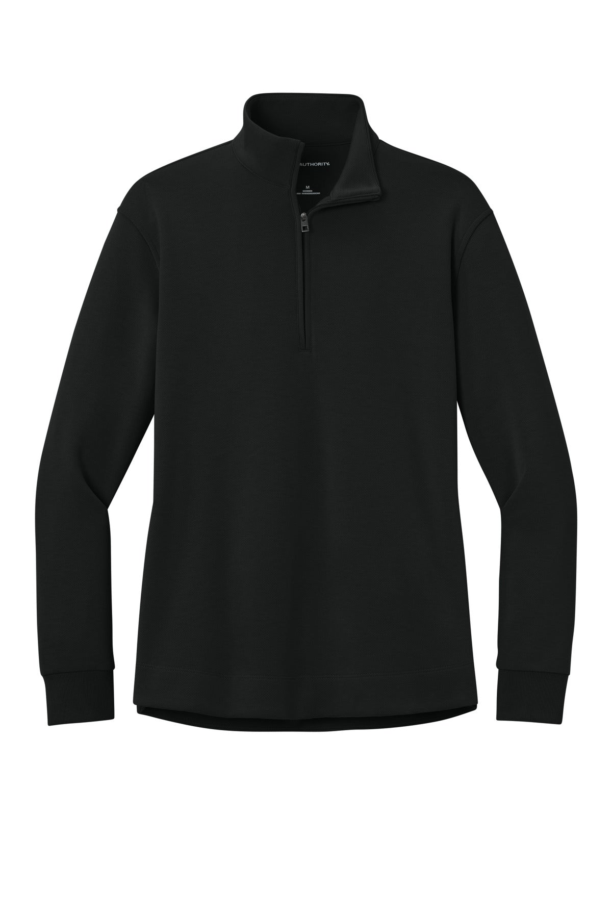 Port Authority Women's Wearever Signature Double Pique 1/4-Zip - Deep Black