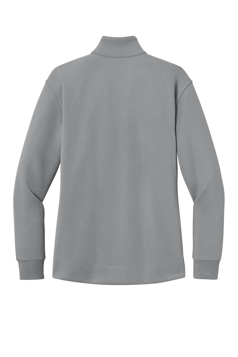 Port Authority Women's Wearever Signature Double Pique 1/4-Zip - Gusty Grey