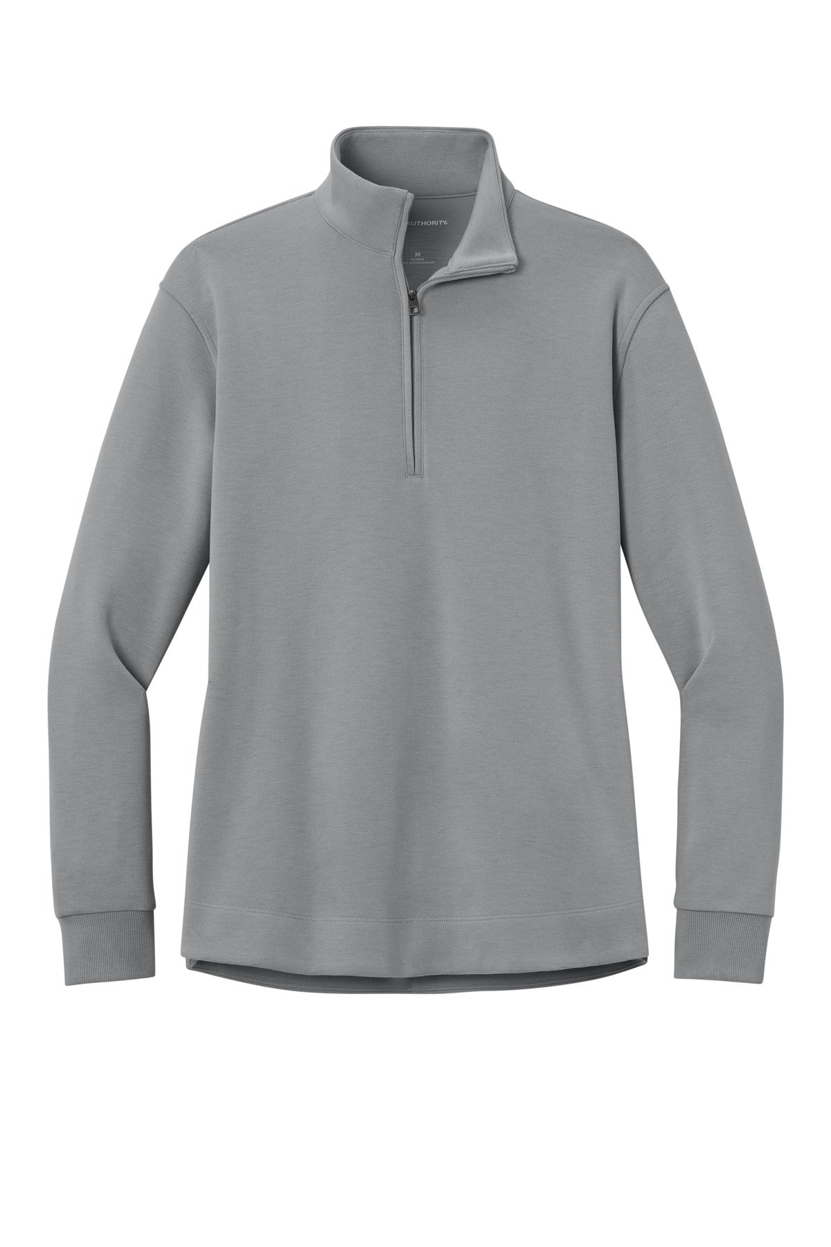 Port Authority Women's Wearever Signature Double Pique 1/4-Zip - Gusty Grey