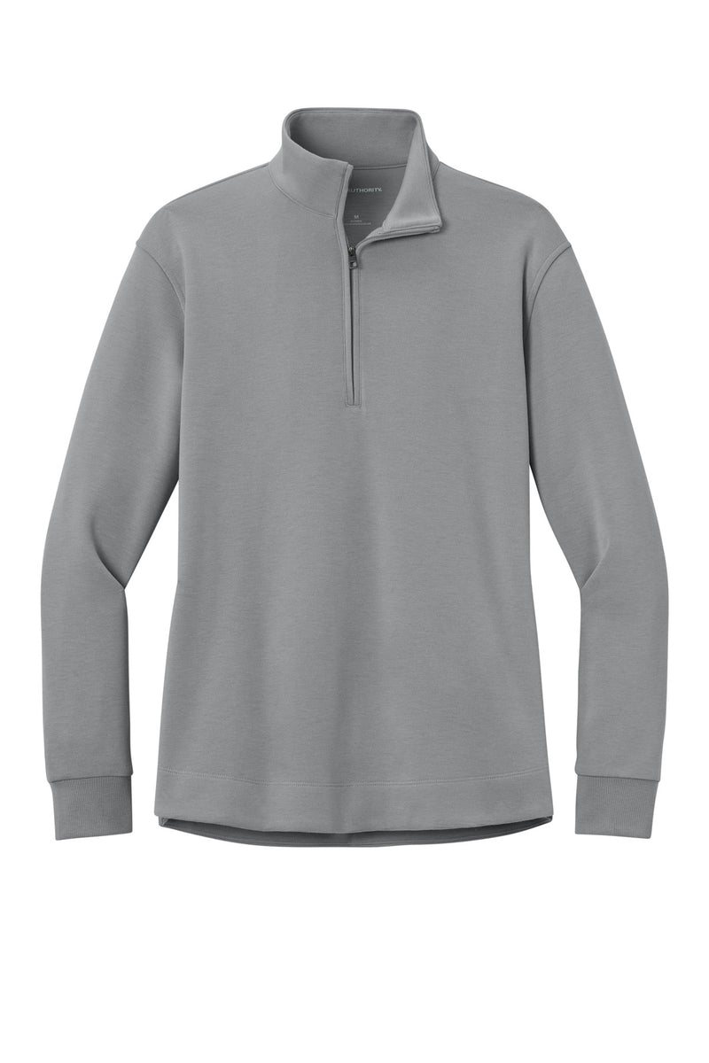 Port Authority Women's Wearever Signature Double Pique 1/4-Zip - Gusty Grey