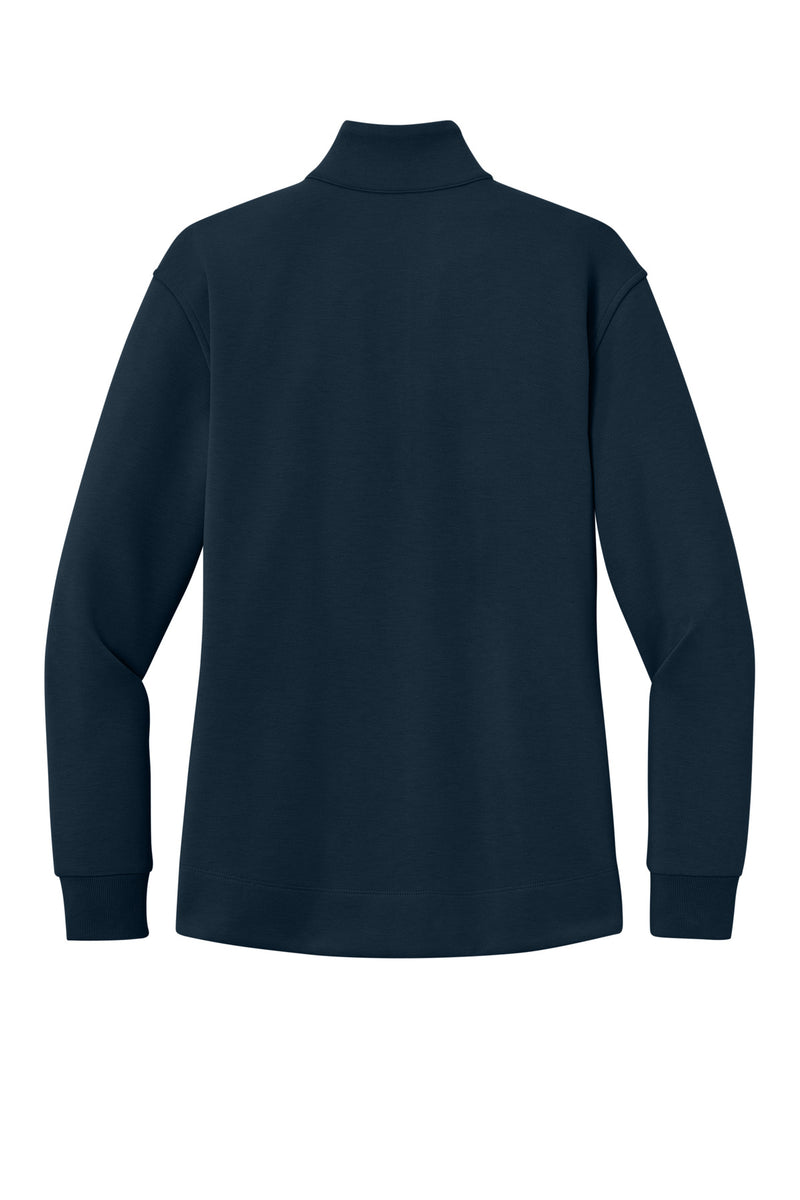 Port Authority Women's Wearever Signature Double Pique 1/4-Zip - River Blue Navy