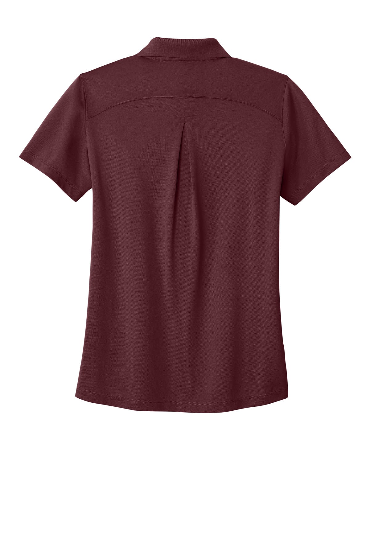 Port Authority Women's Wearever Performance Pique Polo - Burgundy