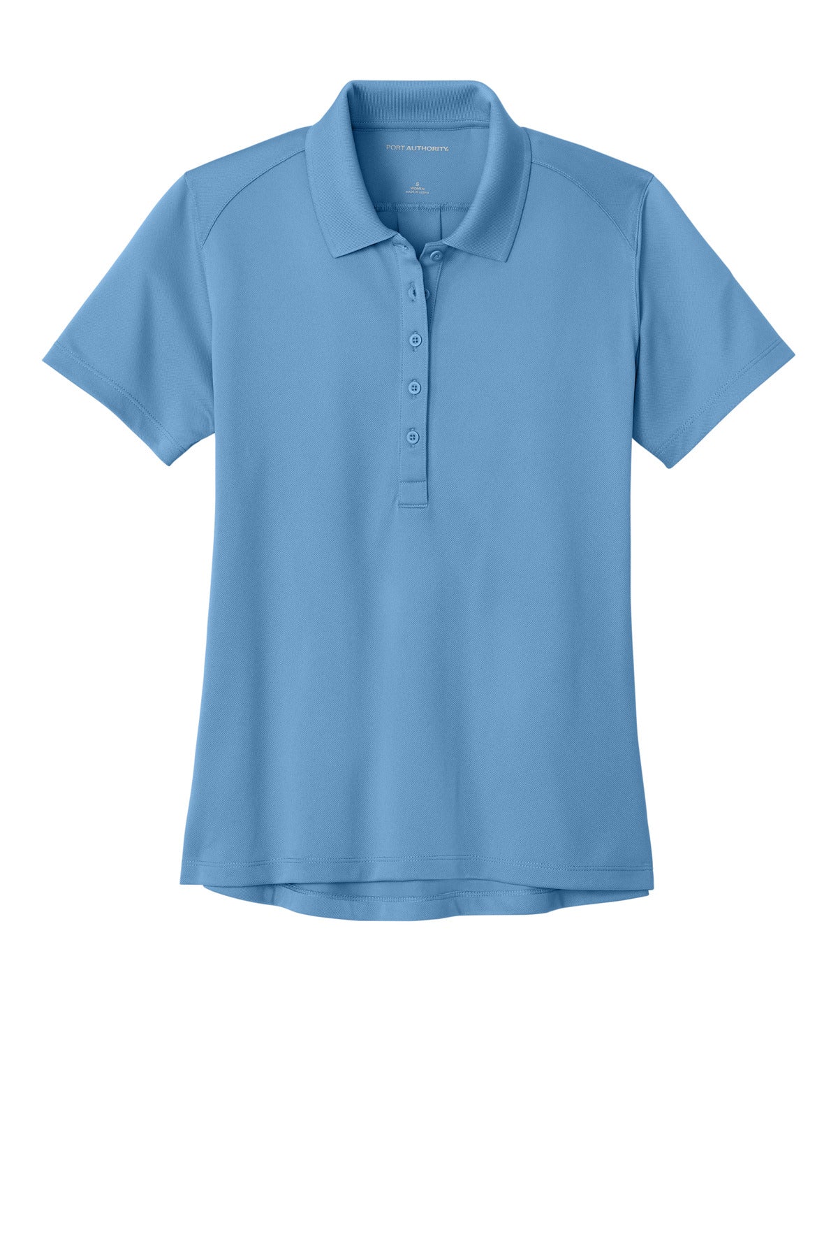Port Authority Women's Wearever Performance Pique Polo - Carolina Blue