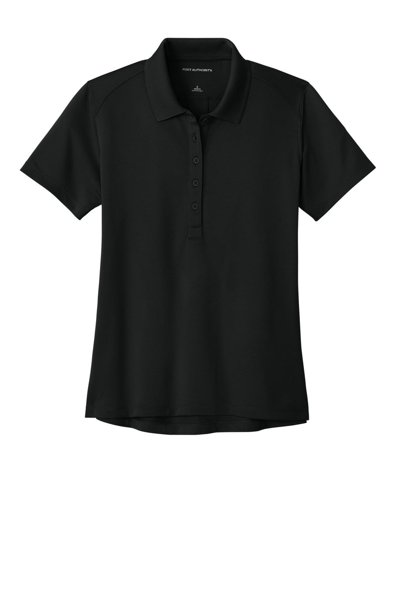 Port Authority Women's Wearever Performance Pique Polo - Deep Black