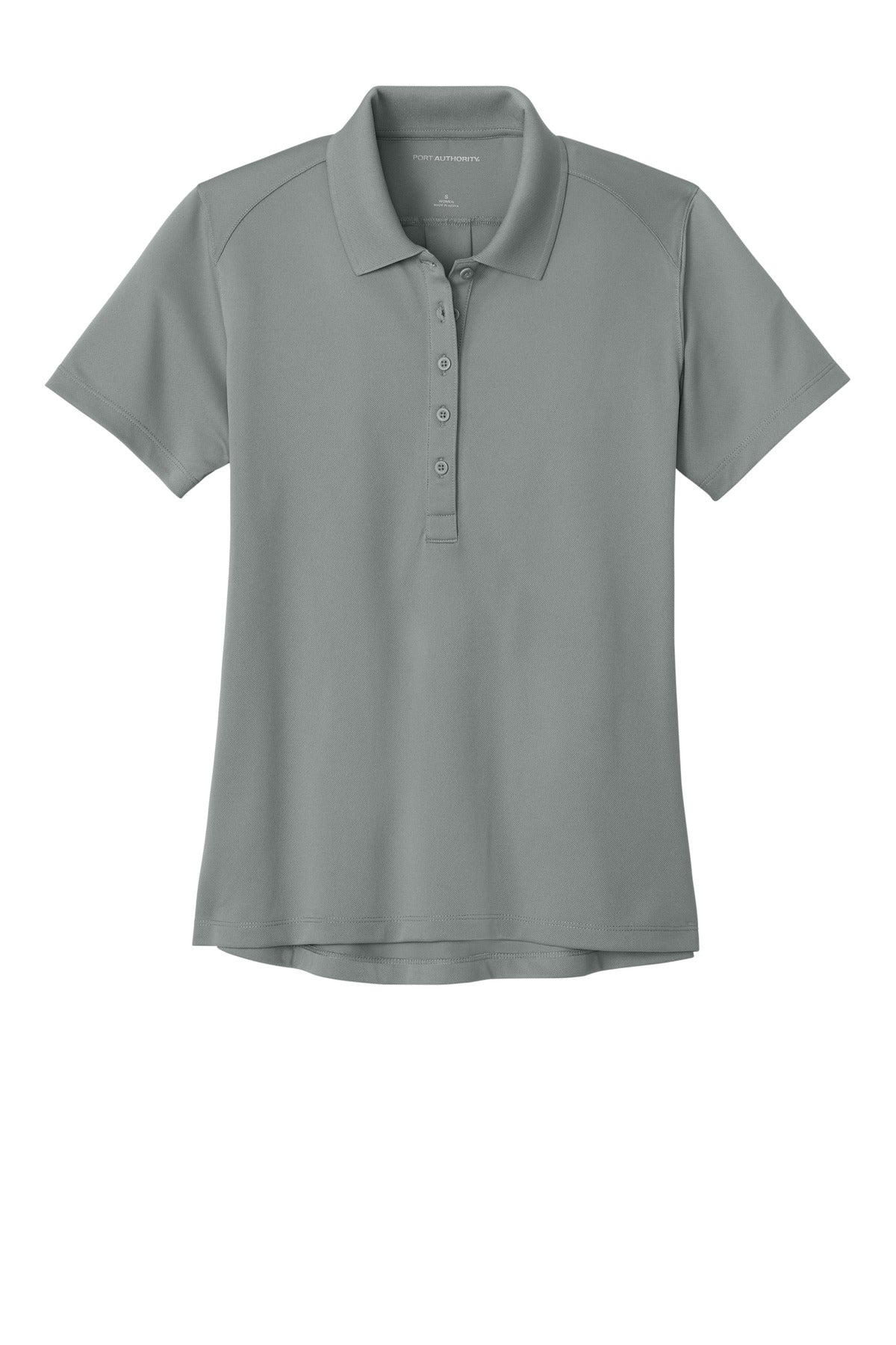 Port Authority Women's Wearever Performance Pique Polo - Gusty Grey