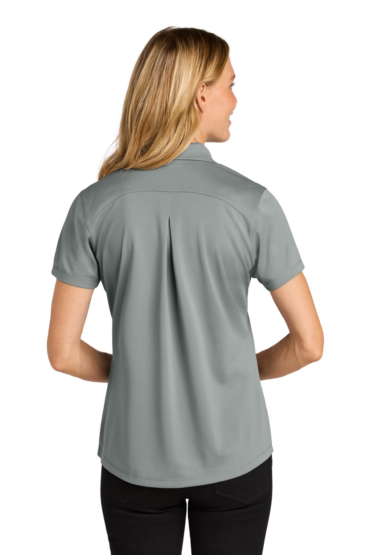 Port Authority Women's Wearever Performance Pique Polo - Gusty Grey