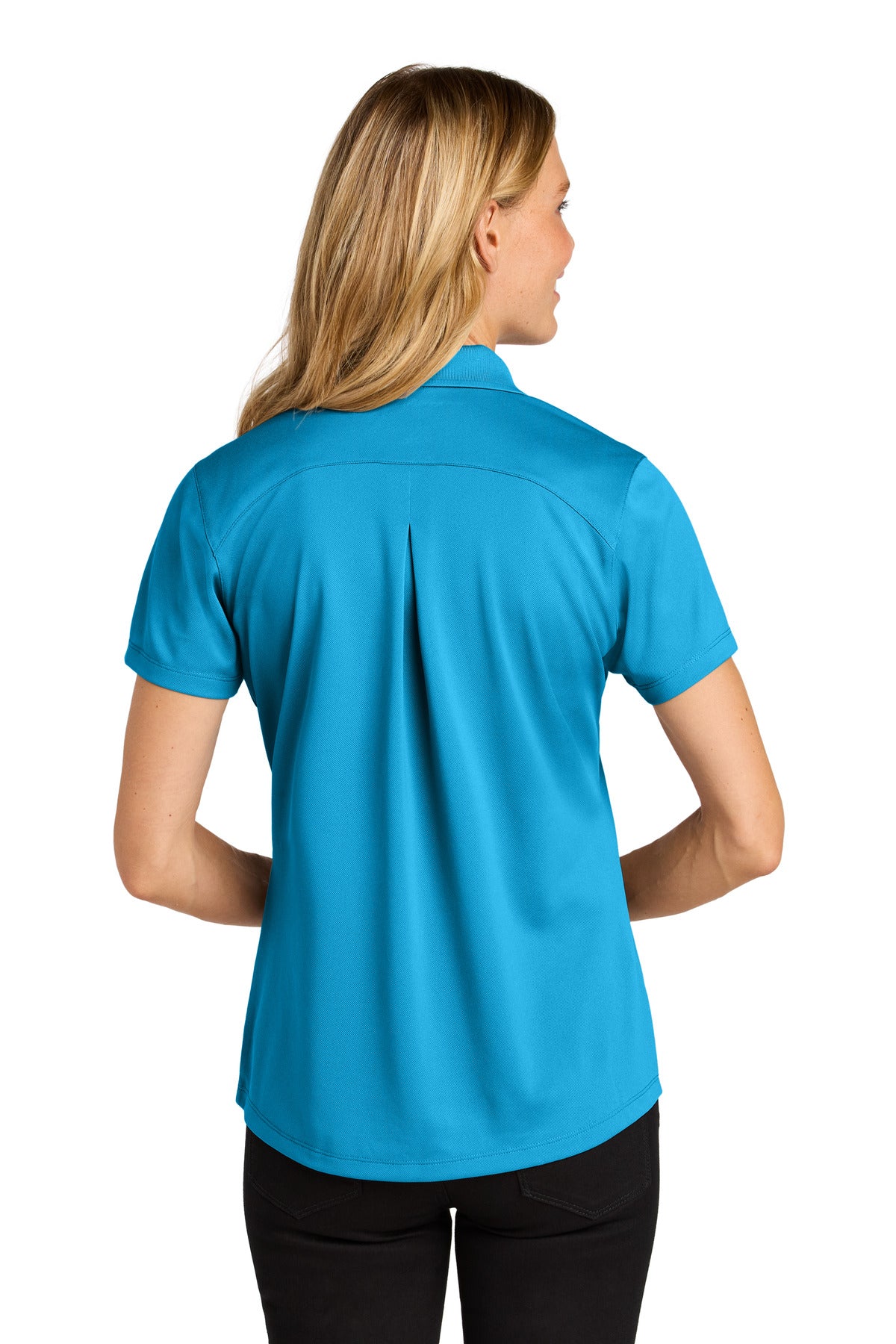 Port Authority Women's Wearever Performance Pique Polo - Parcel Blue