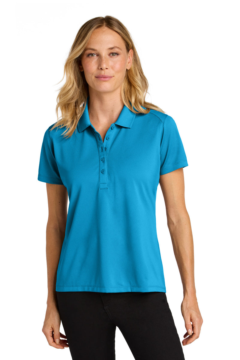 Port Authority Women's Wearever Performance Pique Polo - Parcel Blue