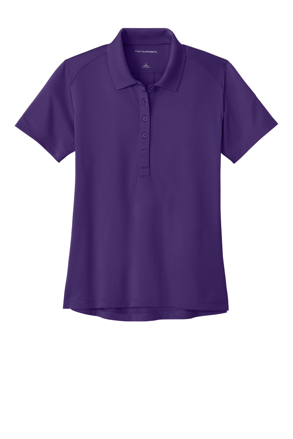 Port Authority Women's Wearever Performance Pique Polo - Prism Purple