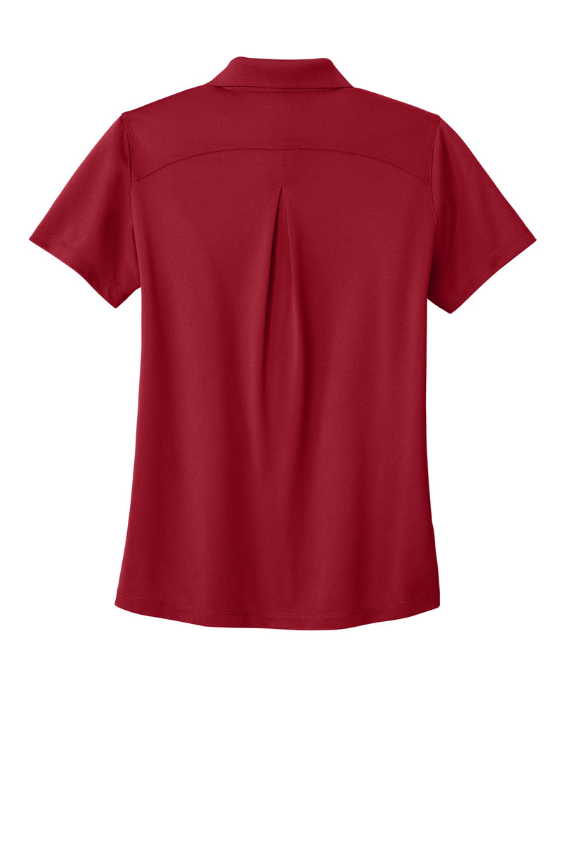 Port Authority Women's Wearever Performance Pique Polo - Rich Red