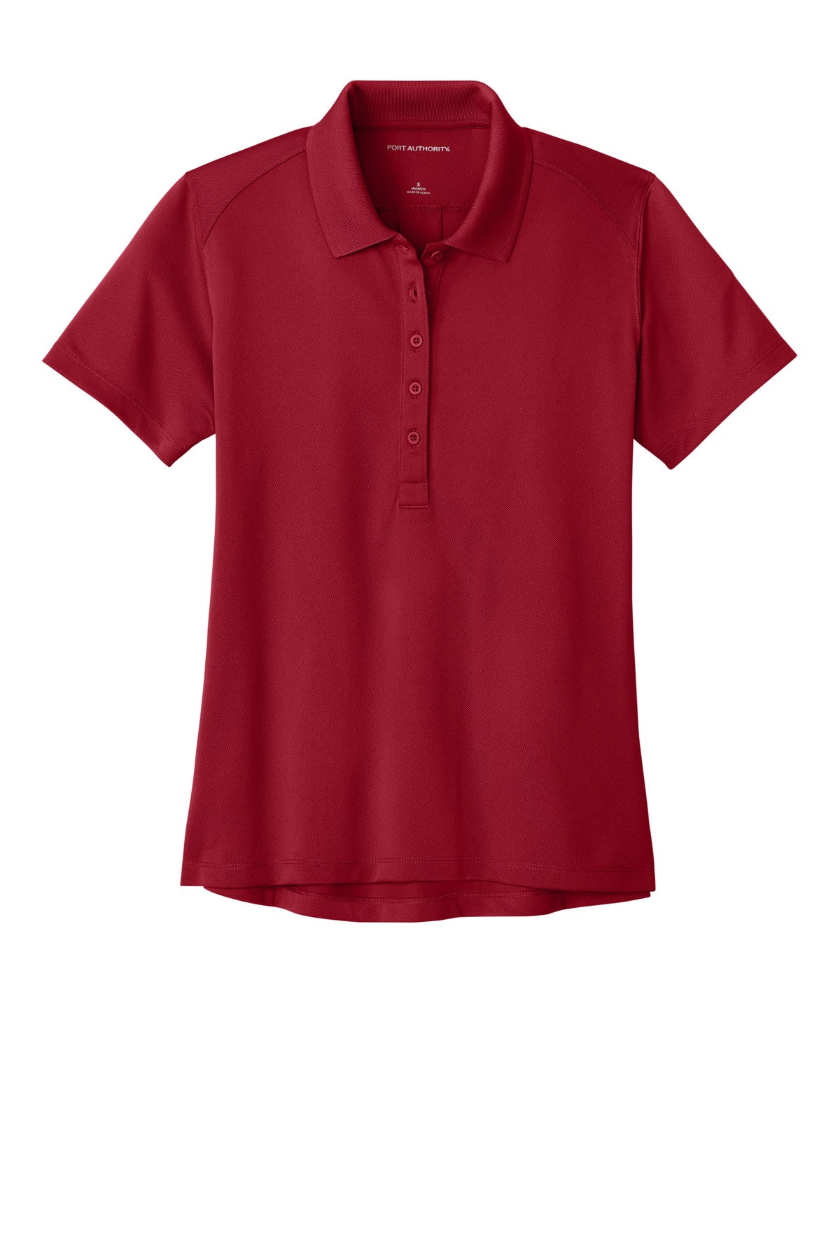 Port Authority Women's Wearever Performance Pique Polo - Rich Red