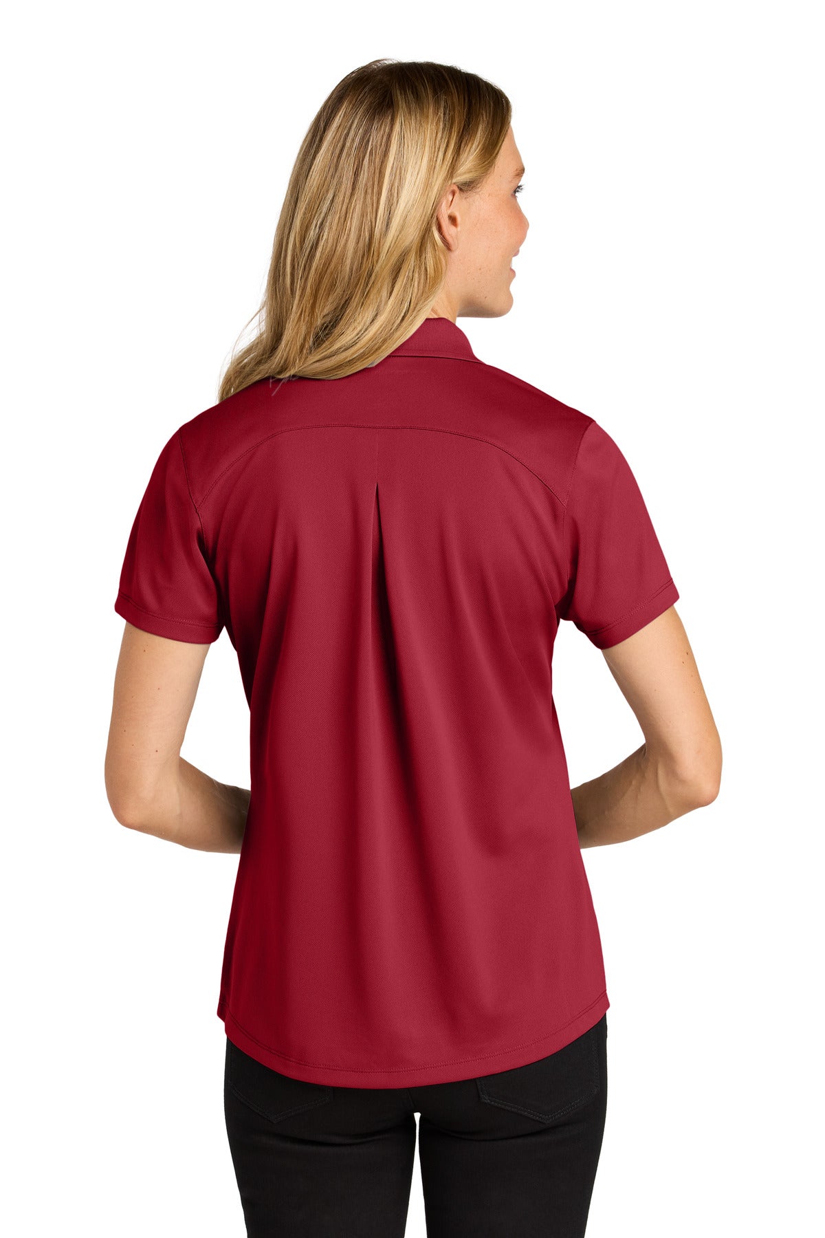 Port Authority Women's Wearever Performance Pique Polo - Rich Red