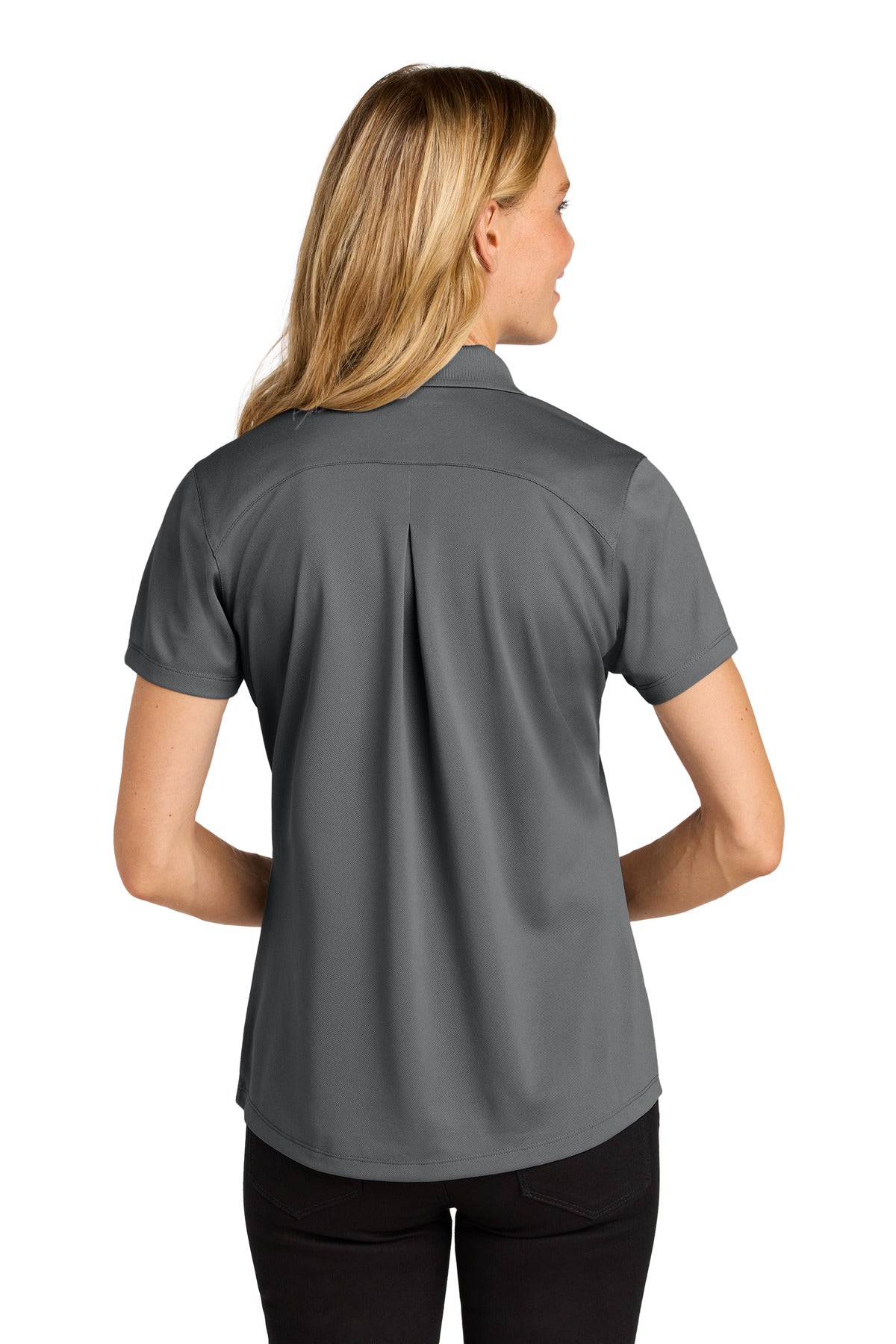 Port Authority Women's Wearever Performance Pique Polo - Storm Grey
