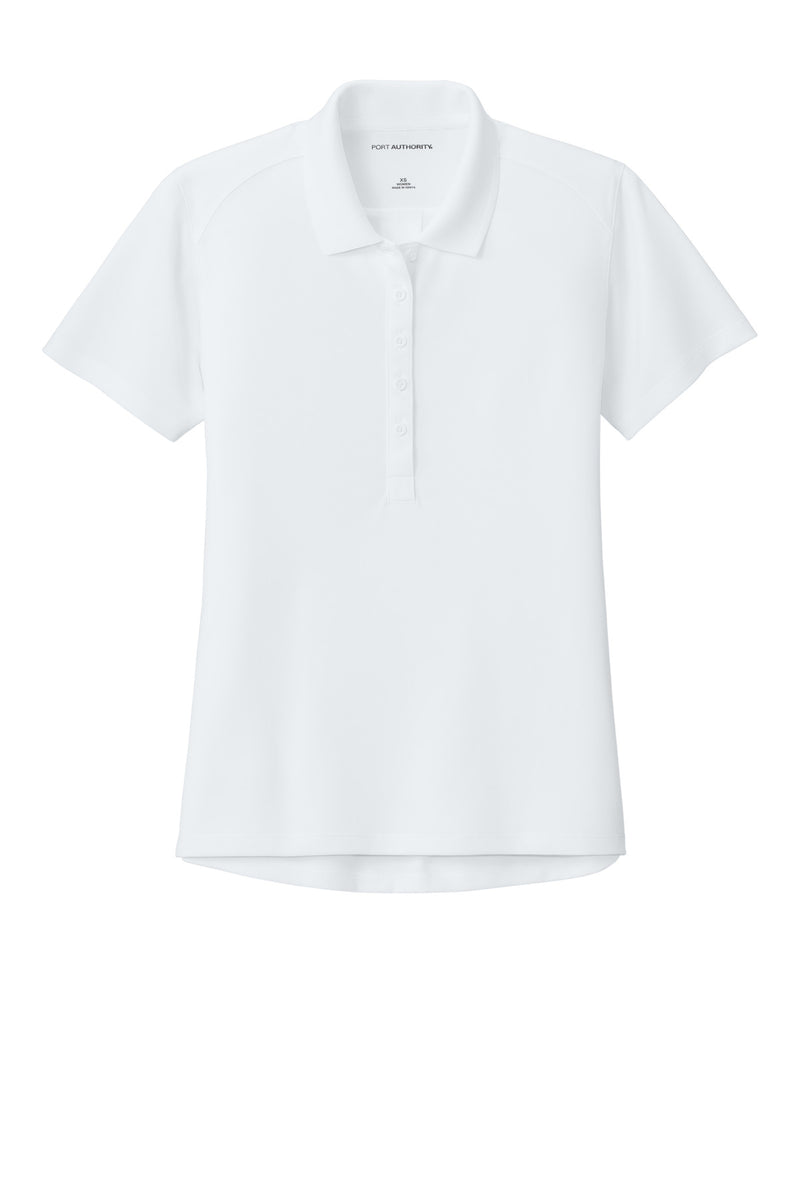 Port Authority Women's Wearever Performance Pique Polo - White