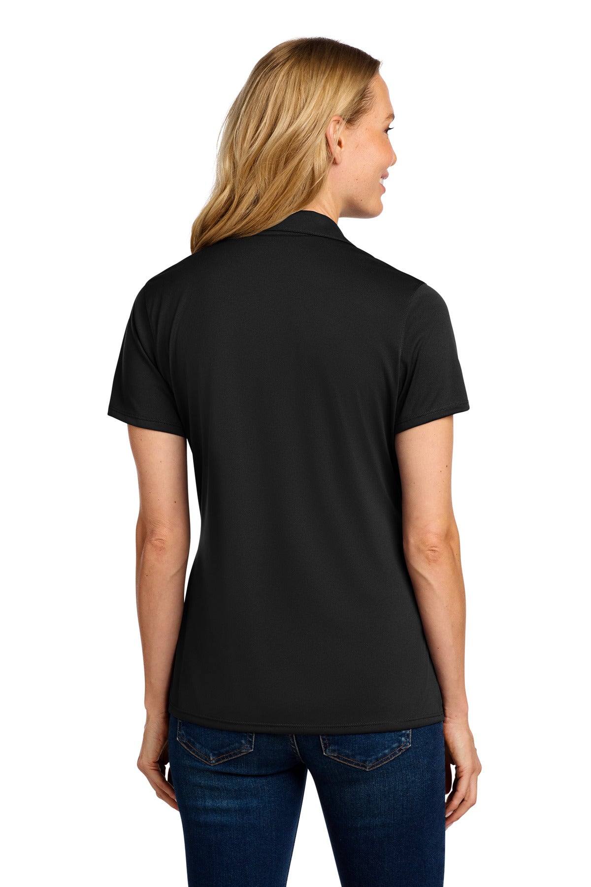 Port Authority Women's Performance Staff Polo - Black