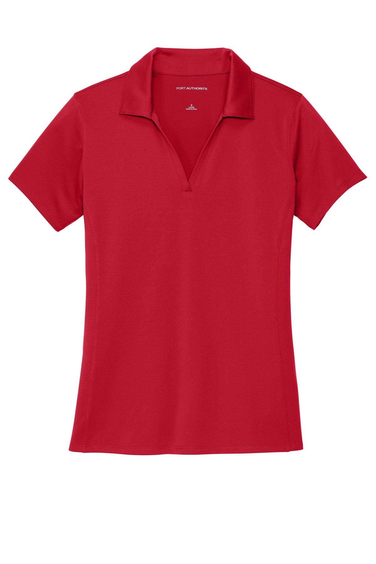 Port Authority Women's Performance Staff Polo - Engine Red