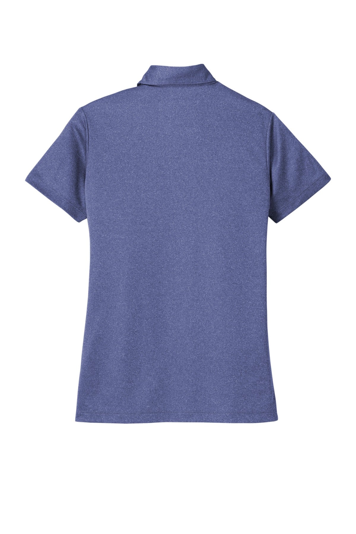 Port Authority  Women's Heathered Silk Touch  Performance Polo - Royal Heather