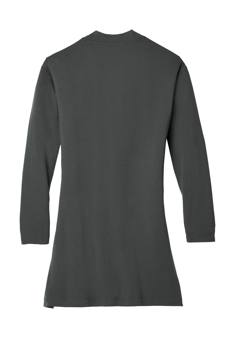 Port Authority  Women's Concept Long Pocket Cardigan - Grey Smoke