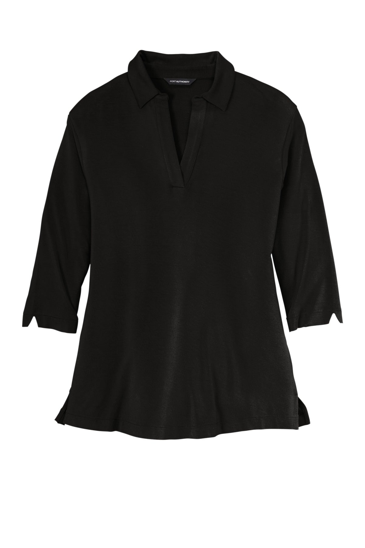 Port Authority  Women's Luxe Knit Tunic - Deep Black