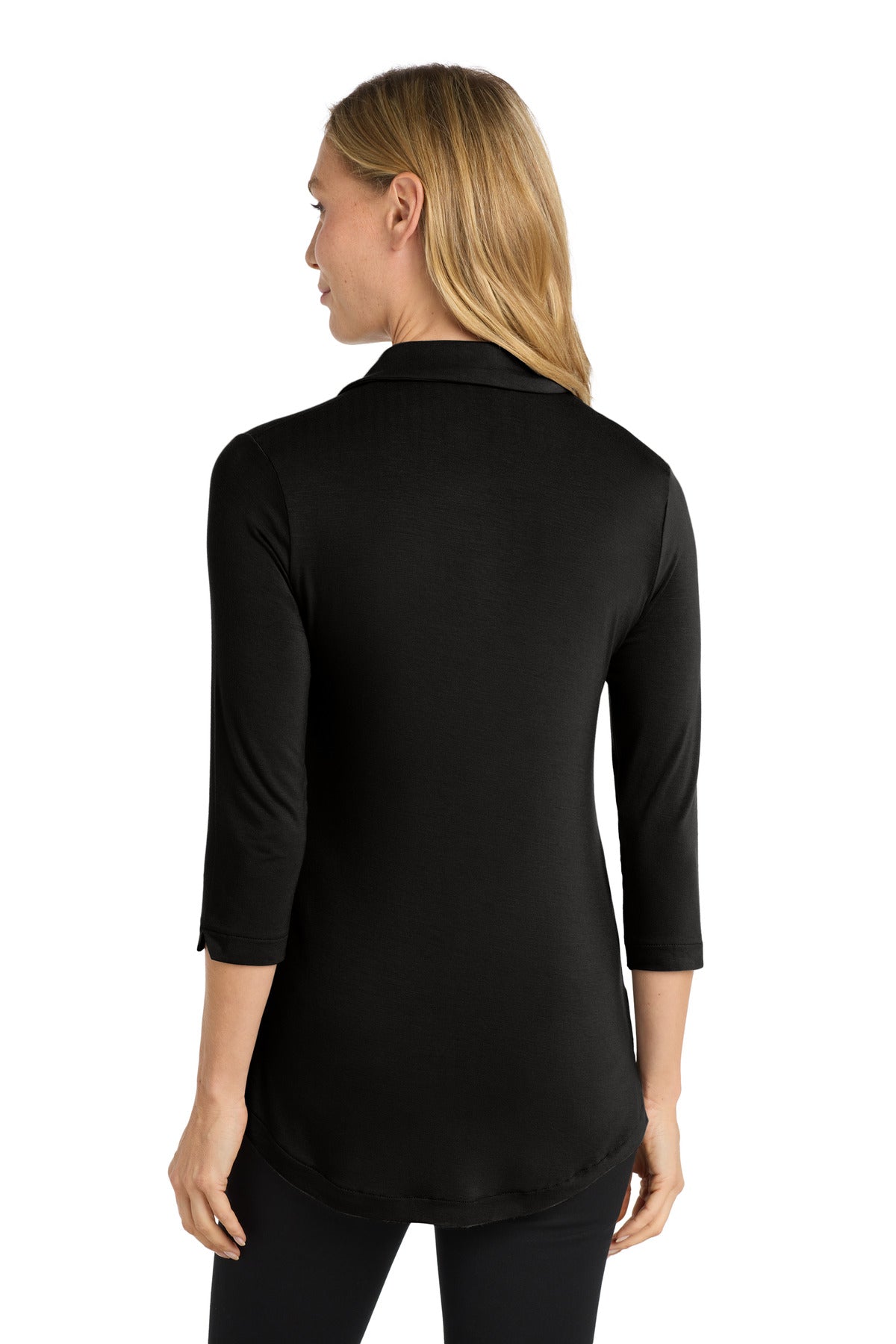 Port Authority  Women's Luxe Knit Tunic - Deep Black