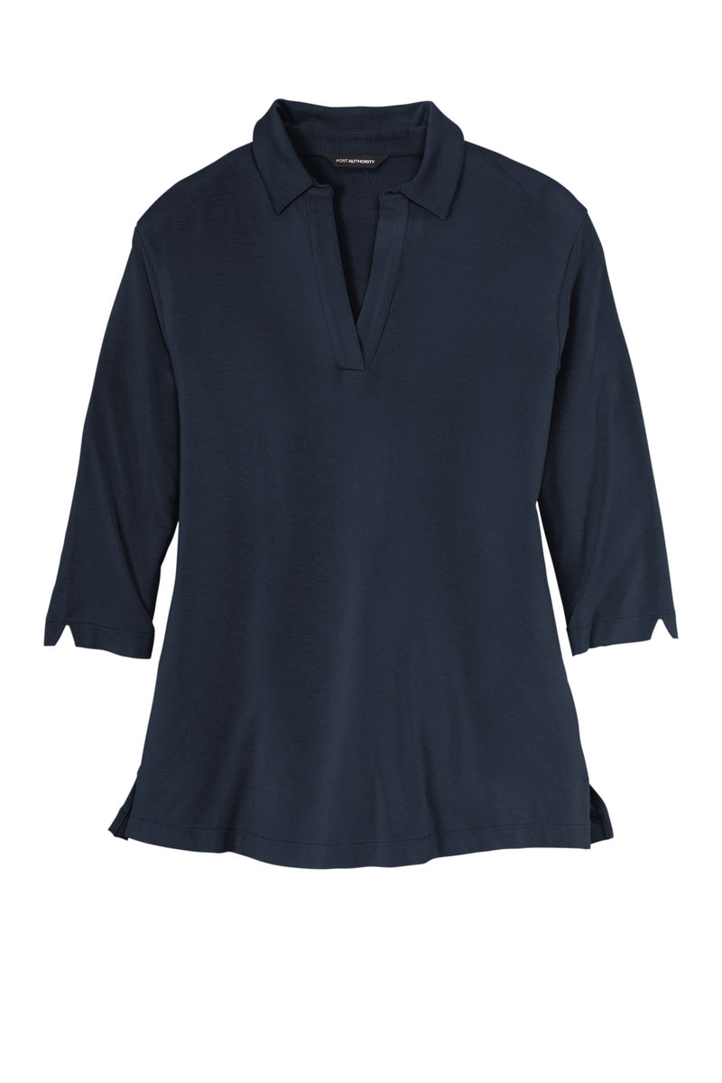 Port Authority  Women's Luxe Knit Tunic - River Blue Navy