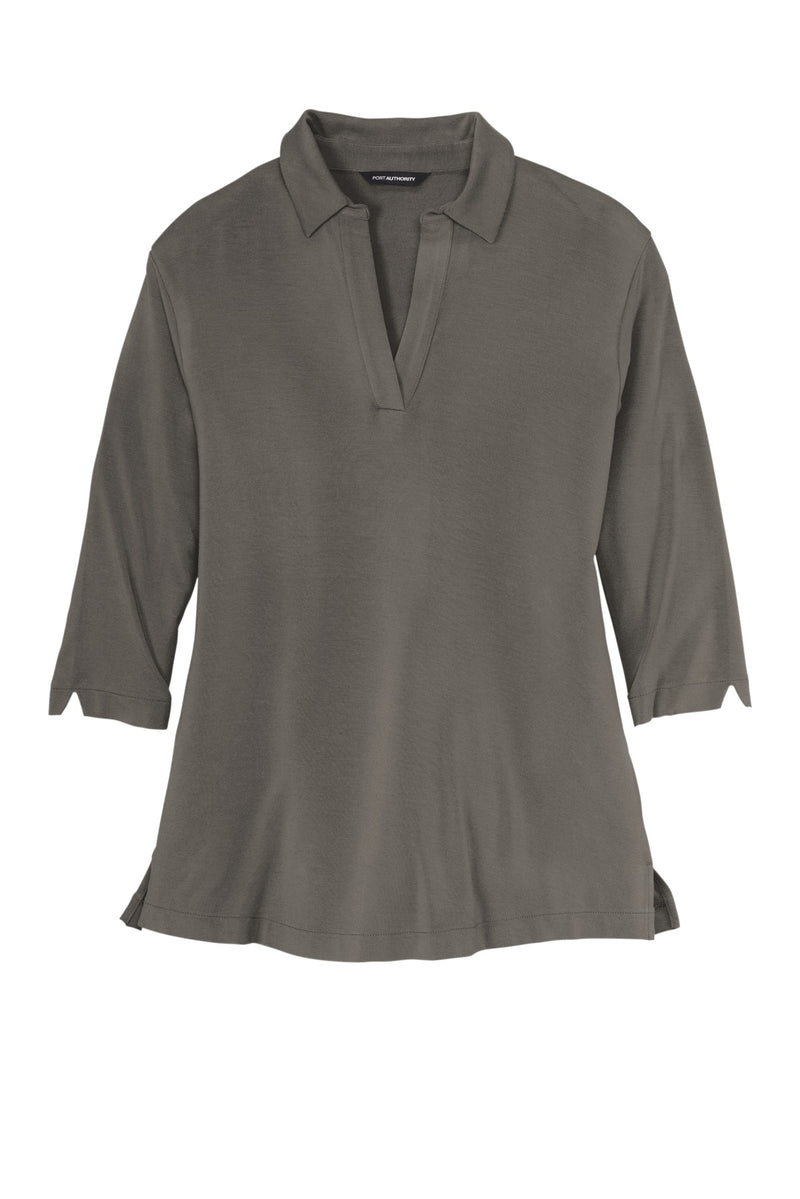 Port Authority  Women's Luxe Knit Tunic - Sterling Grey